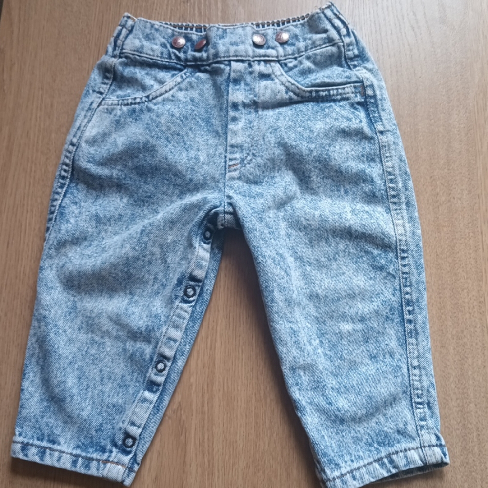 Vintage Little Levi's Acid Wash jeans Girls 24 Months